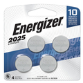 Energizer BATTERY LTHM 3V 2025, 4PK 2025BP-4